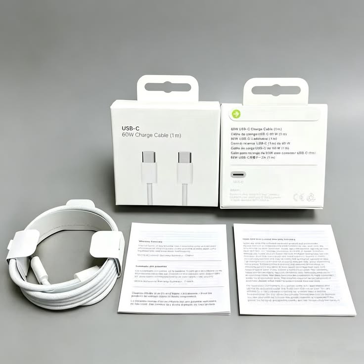 ComboWala 2-in-1 Combo – 20W Type-C Fast Charger + C to C / C to iPhone Cable